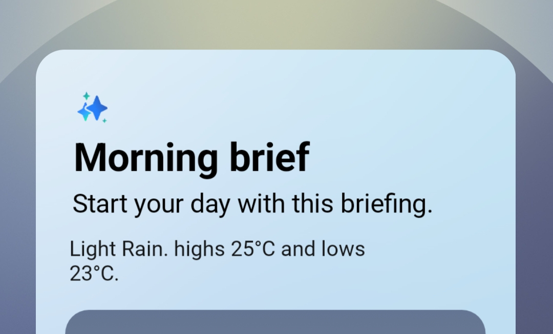 Now Brief kwgt Preview